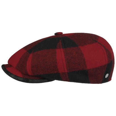 8 Panel Check Flat Cap by Lierys - 76,95 &euro;