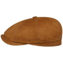8 Panel Goat Suede Flat Cap by JJ Hats - 144,95 &euro;