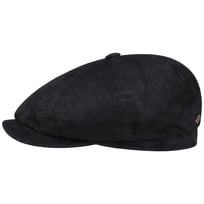 8 Panel Goat Suede Flat Cap by JJ Hats - 1679,00 kr