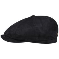 8 Panel Goat Suede Flat Cap by JJ Hats - 1689,00 kr