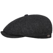 8 Panel Heringbone Wool Flat Cap by JJ Hats - 103,95 &euro;