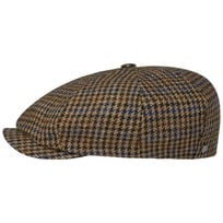 8 Panel Houndstooth Flat Cap by Lierys - 969,00 kr
