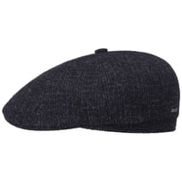 8 Panel Selton Wool Flat Cap by Stetson - 1289,00 kr