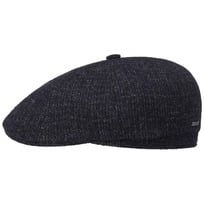 8 Panel Selton Wool Flat Cap by Stetson - 1289,00 kr
