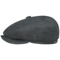 8 Panel Sheepskin Flat Cap by Stetson - 155,95 &euro;
