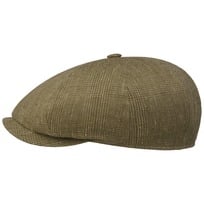 8 Panel Tweed Flat Cap by Stetson - 1709,00 kr