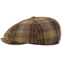 8 Panel Wool Garage Flat Cap by Stetson - 123,95 &euro;