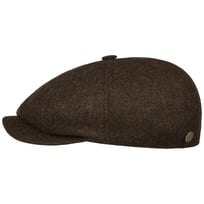 8 Panel Wool Twill Flat Cap by Balmoral - 1079,00 kr