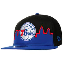 9Fifty NBA Skyline 76ers Cap by New Era - 519,00 kr