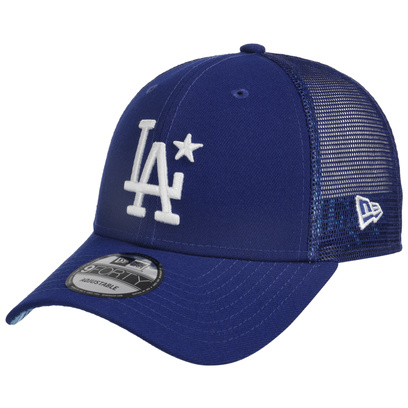 New Era Bucket Mlb La Dodgers Patch Bucket Hat In Blue,multi