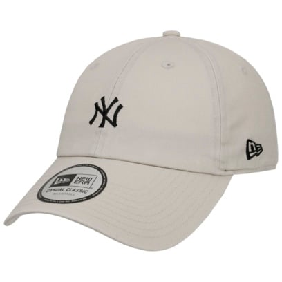 New Era 9Forty New York Yankees Cord Mini Logo Light Beige