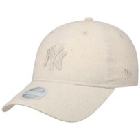 9Twenty WMNS Midi Linen Yankees Cap by New Era - 449,00 kr
