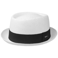 Acapulco White Pork Pie Str�hatt by Lipodo - 309,00 kr
