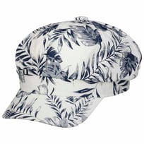 Allover Leaves Newsboy Cap by Lipodo - 309,00 kr