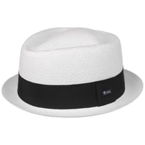 Amatillo White Pork Pie Str�hatt by Lipodo - 309,00 kr