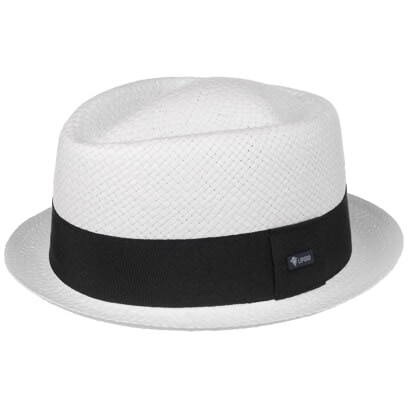 Amatillo White Pork Pie Straw Hat by Lipodo - 26,95 &euro;