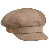 Anja Herringbone Lin Newsboy Cap by Mayser - 969,00 kr
