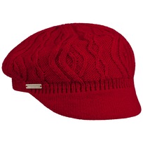 Annelie Strikket Newsboy Cap by Seeberger - 369,00 kr