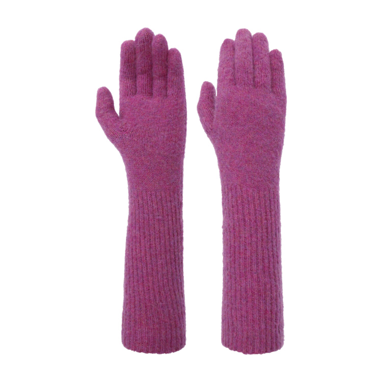 Winter Gothic Lolita Five Fingers Gloves With Heated Lace And Black  Cashmere Guantes Calefactable Invierno Mujer From Mala84, $9.39