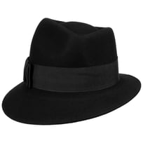 Asym Damehatt med Grosgrain-B�nd by Lierys - 849,00 kr