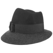 Asym Twotone Hatt i Ullfilt by Lierys - 969,00 kr
