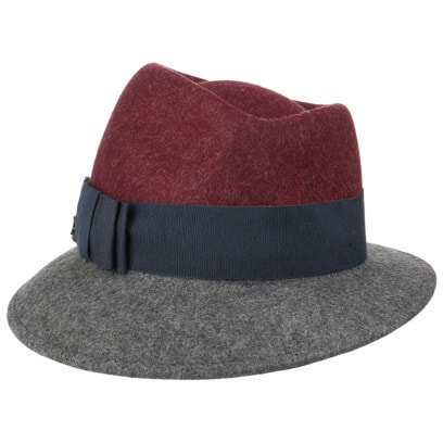 Asym Twotone Wool Felt Hat by Lierys - 83,95 &euro;