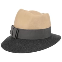 Asym Twotone Wool Felt Hat by Lierys - 83,95 &euro;