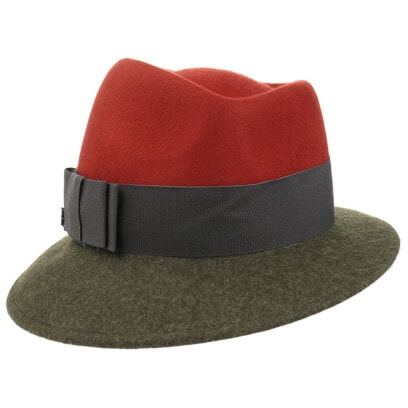 Asym Twotone Wool Felt Hat by Lierys - 83,95 &euro;