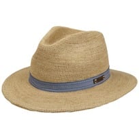 Barista Crochet Traveller Raffiahatt by Stetson - 1609,00 kr