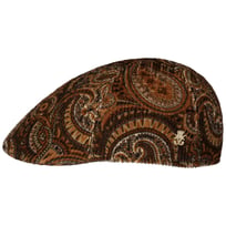 Billy Paisley Cord Flat Cap Zechbauer by Mayser - 1569,00 kr