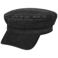 Black Denim Riders Skipperlue by Stetson - 959,00 kr