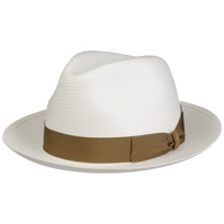 Black Trim Small Panama Hat by Borsalino - 390,95 &euro;