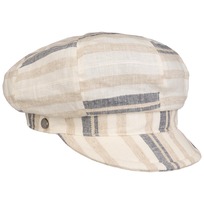 Block Stripes Newsboy Cap by Lierys - 729,00 kr