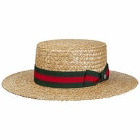 Boater Hvete Str�hatt by Lierys - 1319,00 kr
