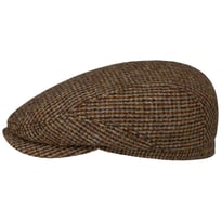 Brayton Harris Tweed Driver Flat Cap by Stetson - 1929,00 kr