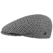 Britain Houndstooth Flat Cap by Lierys - 609,00 kr