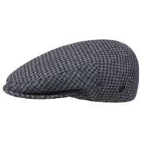 Britain Houndstooth Flat Cap by Lierys - 609,00 kr