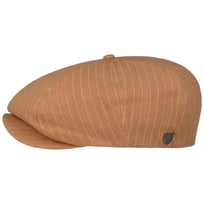 Brood Pinstripe Flat Cap by Brixton - 609,00 kr