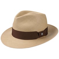 Brown Rockfall Panama-Hatt by Lierys - 1809,00 kr