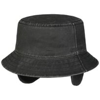 Bucket Stoffhatt med �reklaffer by Stetson - 959,00 kr