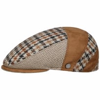 Burnham Patchwork Flat Cap by Lierys - 1439,00 kr