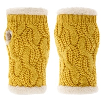 Cable Knit Wrist Warmers by Seeberger - 32,95 &euro;
