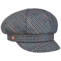Camilla British Houndstooth Newsboy Cap by Mayser - 1089,00 kr