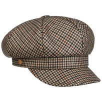 Camilla British Houndstooth Newsboy Cap by Mayser - 1089,00 kr