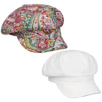 Camilla Paisley Newsboy Cap by Mayser - 969,00 kr