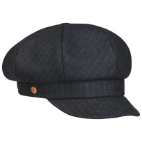 Camilla Pinstripe Newsboy Cap by Mayser - 83,95 &euro;