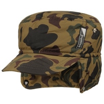 Camouflage Army Cap with Ear Flaps by Lipodo - 21,95 &euro;