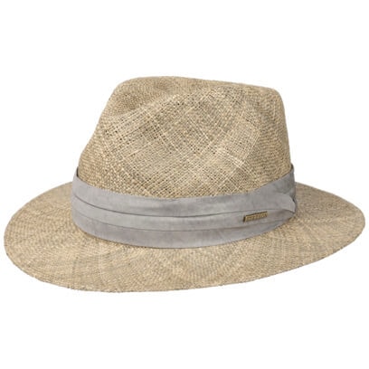 Caney Seagrass Traveller Straw Hat by Stetson - 86,95 &euro;