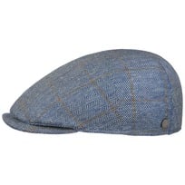 Capri Herringbone Silk Flat Cap by Lierys - 969,00 kr