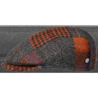 Capri Merino Patchwork Flat Cap by Lierys - 72,95 &euro;